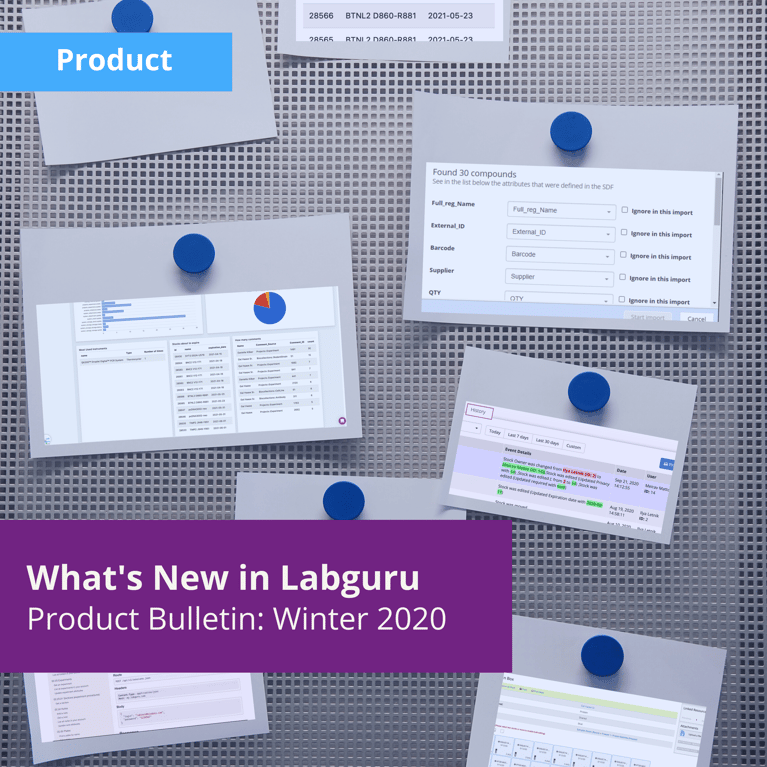 What’s New in Labguru: Research Lab Management Features from Winter 2021